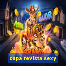 capa revista sexy